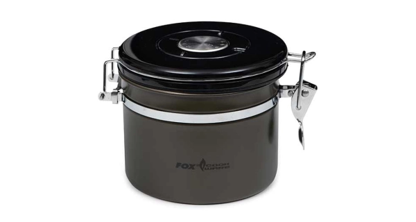 FOX - Vzduchotesná dóza Cookware Coffee Tea Khaki Storage 860 ml