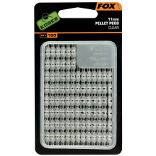 FOX - Zarážka na pelety Edges Pellet Pegs Clear 11 mm 180 ks