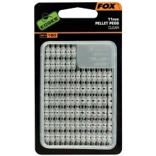 FOX - Zarážka na pelety Edges Pellet Pegs Clear 11 mm 180 ks