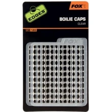 FOX - Zarážky číre Edges Boilie Caps Clear 120 ks