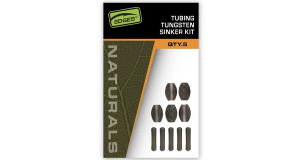 FOX - Záťaž Edges Tubing Tungsten Sinker Kit 5 ks