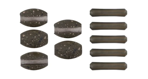 FOX - Záťaž Edges Tubing Tungsten Sinker Kit 5 ks
