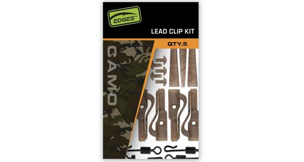 FOX - Závesky Edges Camo Lead Cip Kit 5 ks