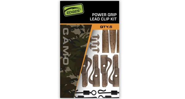 FOX - Závesky Edges Camo Power Grip Lead Clip Kit 5 ks