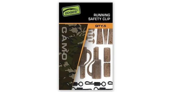 FOX - Závesky Edges Camo Running Safety Clip Kit 5 ks