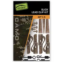 FOX - Závesky Edges Camo Slik Lead Clip Kit 5 ks
