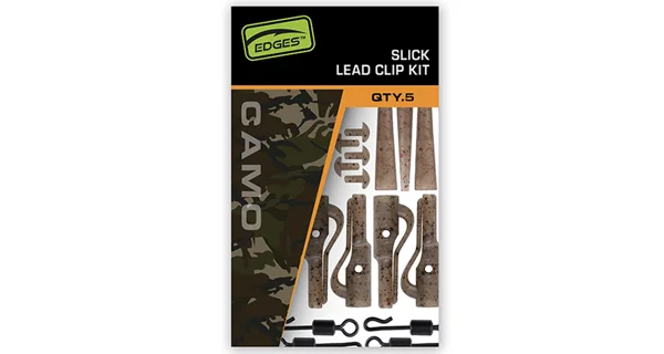 FOX - Závesky Edges Camo Slik Lead Clip Kit 5 ks
