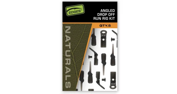 FOX - Závesky Edges Naturals Angled Drop Off Run Rig Kit 5 ks