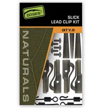 FOX - Závesky Edges Naturals Slik Lead Clip Kit 5 ks
