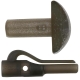 FOX - Závesky Edges Naturals Slik Lead Clip& Pegs veľ. 10 10 ks
