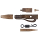 FOX - Závesky Edges Tubing Leadclip Kit Camo 5 ks