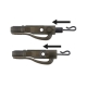 FOX - Závesky Edges Tubing Leadclip Kit Naturals 5 ks