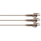 FOX - Závesky Edges Tubing Leadclip Ready Rigs Camo veľ. 7 3 ks
