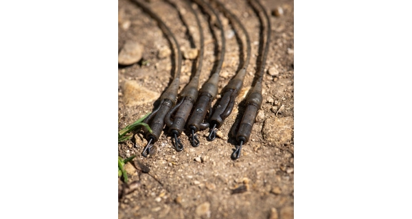 FOX - Závesky Edges Tubing Leadclip Ready Rigs Camo veľ. 7 3 ks