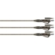 FOX - Závesky Edges Tubing Leadclip Ready Rigs Naturals veľ. 7 3 ks