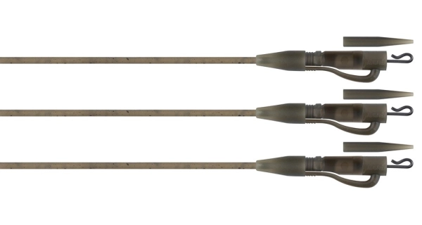 FOX - Závesky Edges Tubing Leadclip Ready Rigs Naturals veľ. 7 3 ks