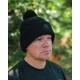 FOX - Zimná čiapka Black HD Bobble FOX - Zimná čiapka Black HD Bobble