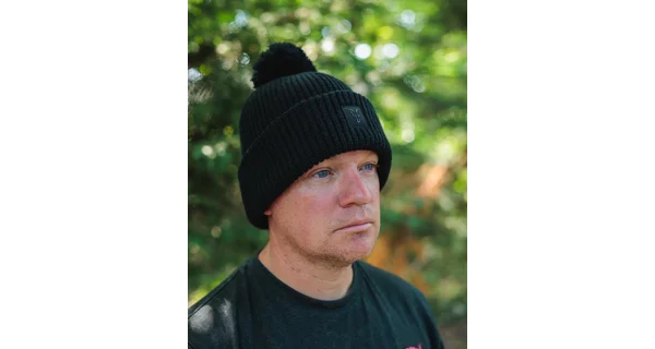 FOX - Zimná čiapka Black HD Bobble