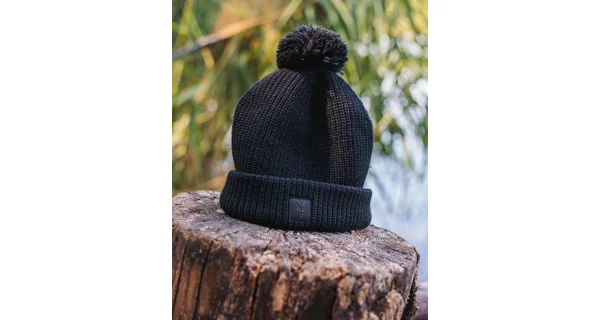 FOX - Zimná čiapka Black HD Bobble