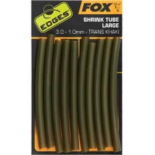 FOX - Zmršťovacia hadička Edges Shrink Tube Trans Khaki veľ. L 3,0-1,0 mm 10 ks