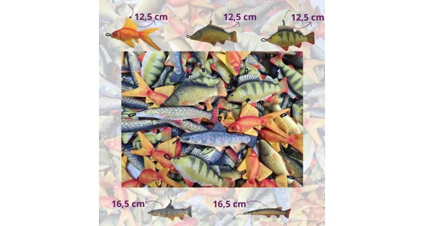 GABY PILLOWS - Prívesok Štika 16,5 cm