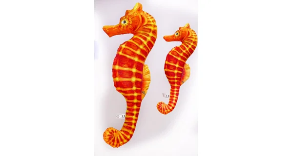 GABY PILLOWS - Vankúš Morský Koník Červený 60 cm