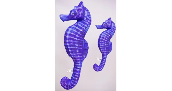 GABY PILLOWS - Vankúš Morský Koník Modrý 60 cm