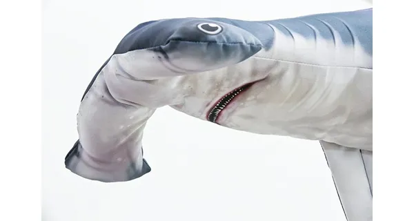 GABY PILLOWS - Vankúš Žralok Kladivoun Veľký 110 cm