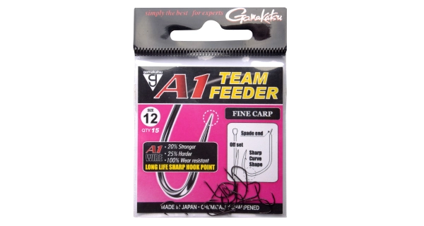 GAMAKATSU - Háčik A1 Team Feeder Fine Carp # 8