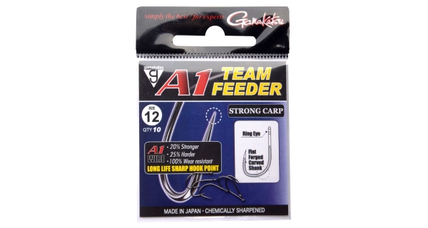 GAMAKATSU - Háčik A1 Team Feeder Strong Carp # 10