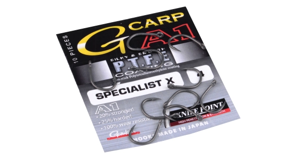 GAMAKATSU - Háčik G-Carp A1 Specialist X Hook veľ. 4 10 ks