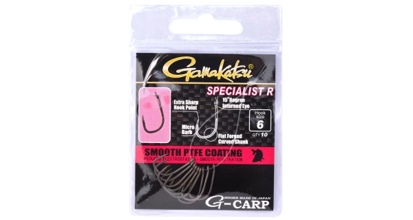 GAMAKATSU - Háčik G-CARP Specialist R veľ. 8 10 ks