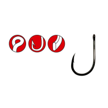 GAMAKATSU - Háčik Power Carp Ring Eye NSB veľ. 12