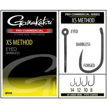 GAMAKATSU - Háčik Pre Commercial XS Method eyed A1 PTFE BL Grey veľ. 12 10 ks