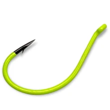 GAMAKATSU - Háčik Split Drop-Shot Hook Chartreuse veľ. 4 6 ks