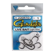 GAMAKATSU - Háčik SW Live Bait Light Wire NS veľ. 1