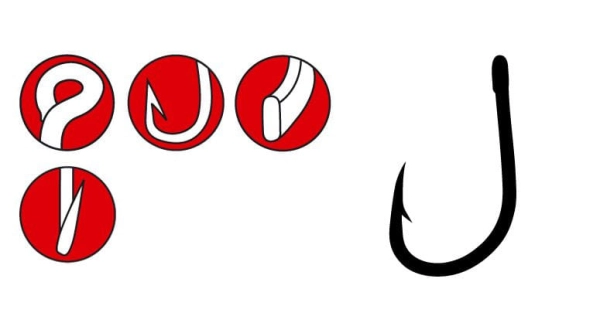 GAMAKATSU - Háčiky LS-5373 veľ. 4/0 6 ks