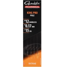 GAMAKATSU - Hotový náväzec Pro Commercial King Pro Spade Ready Rigs 0,15 mm 15 cm veľ. 14 8 ks