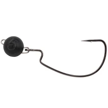 GAMAKATSU - Offset háčik s čeburaškou FreeStyle Rigged Bottom Jigs Black 10 g veľ. 1/0 2 ks