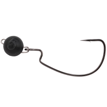 GAMAKATSU - Offset háčik s čeburaškou FreeStyle Rigged Bottom Jigs Black 7 g veľ. 2/0 2 ks