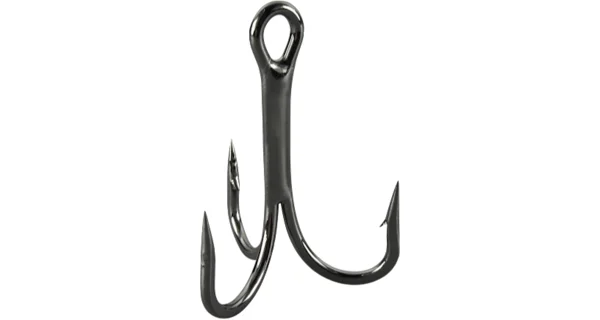 GAMAKATSU - Trojháčik Treble 18 Black veľ. 1/0 6 ks