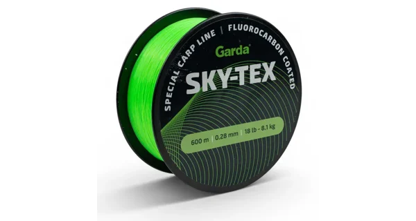 GARDA - Vlasec Sky-Tex Fluo Zelený 0,35 mm 11 kg 600 m