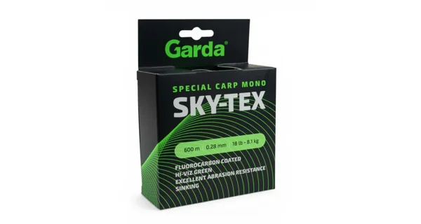 GARDA - Vlasec Sky-Tex Fluo Zelený 0,35 mm 11 kg 600 m
