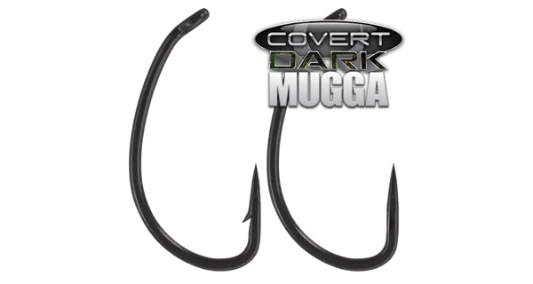 GARDNER - Háčiky Covert Dark Mugga Hook Barbed veľ. 12 10 ks