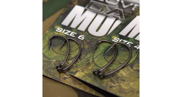 GARDNER - Háčiky Covert Dark Mugga Hook Barbed veľ. 4 10 ks