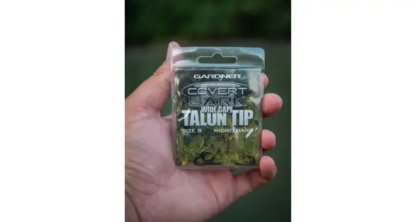 GARDNER - Háčiky Covert Dark Wide Gape Talon Tip veľ. 4 10 ks