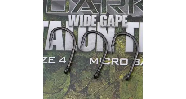 GARDNER - Háčiky Covert Dark Wide Gape Talon Tip veľ. 8 10 ks