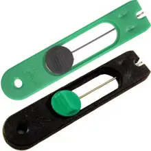 GARDNER - Ihla na boilies Braid Hair Needle Čierna Zelená