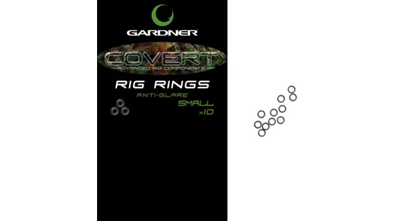 GARDNER - Krúžky Covert Rig Rings Large 10 ks