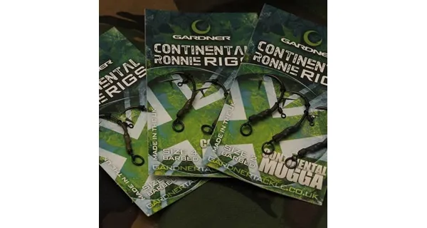 GARDNER - Montáž Continental Ronnie Rig s protihrotom veľ. 6 3 ks